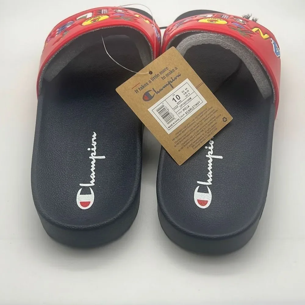 Champion IPO SLIDES-LOS ANGELES- NWB-size 10‎